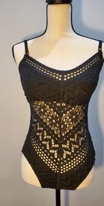 Robin Piccone black bathing suit